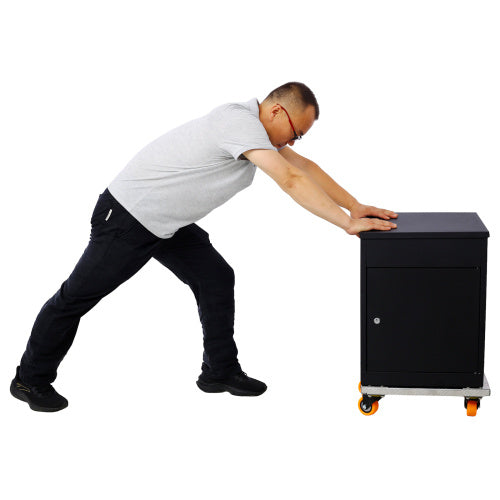 Movers Dolly Heavy Duty Furniture Dolly Trolley Cart 18''x12'' Aluminum Frame With 3'' TPU Professional Casters With Brake Option