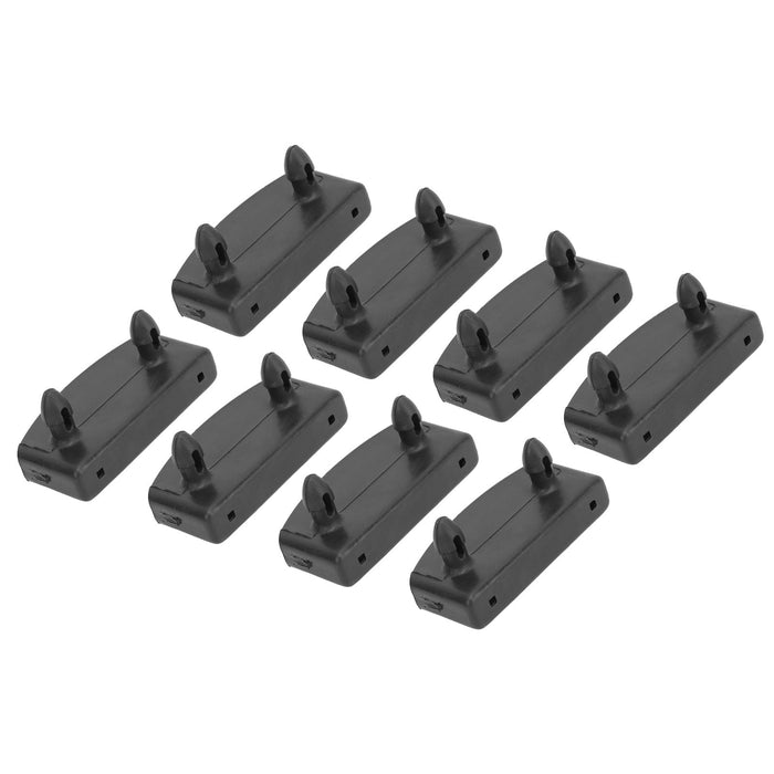 20PCS Bed Slat Cover Holders End Caps Plastic Easy Installation Stable Furniture Accessory for Holding Bed Base