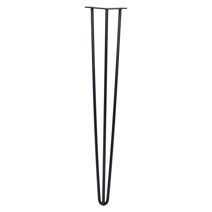 4Pcs/set 28inch/30inch Hairpin Metal Furniture Table Legs Solid Iron Laptop Desk (30inch)