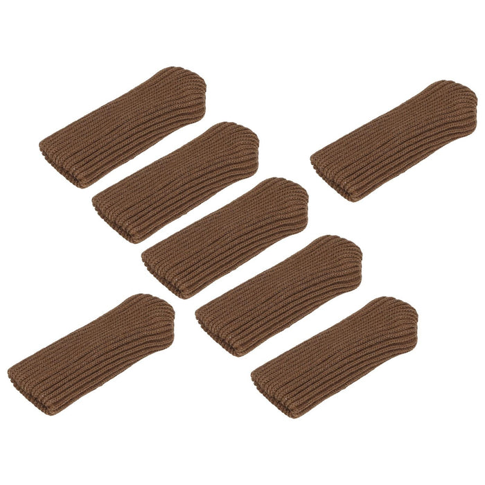20Pcs Knitted Chair Covers Double Thickness Furniture Leg Cover Legs Floor Protectors for Desks