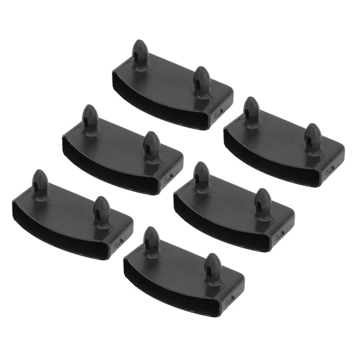 20PCS Bed Slat Cover Holders End Caps Plastic Easy Installation Stable Furniture Accessory for Holding Bed Base
