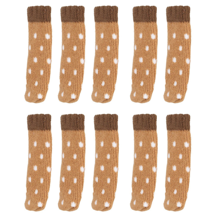 24Pcs Chair Leg Protector 2 Layer Furniture Caps Covers Floor Mute Pads Mats Accessories