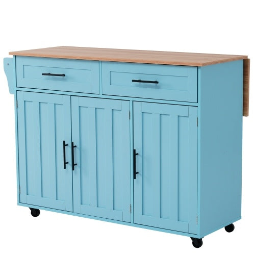 Fibreboard Dining Cart  Bookcase With Folding Tabletop