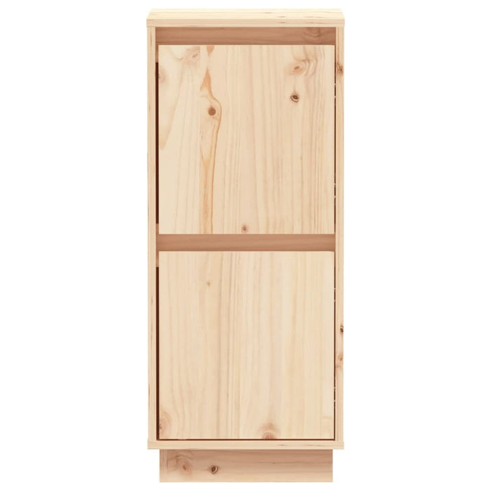 vidaXL skænk 31,5x34x75 cm massivt fyrretræ